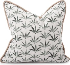 Pillow Throw HOWARD ELLIOTT Casual Country Farmhouse 24x24 Hemp Moss Green - £270.98 GBP