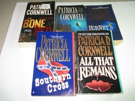 Lot of 5 Patricia Cornwell Paperback books - $13.00