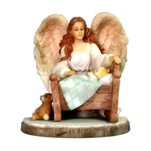 1996 Seraphim Classics By Roman Angels to Watch Over Me #78027 Newborn 4&quot; Décor - £17.68 GBP
