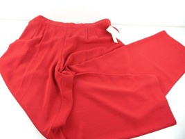 Maggie McNaughton Zampa Red Polyester Pants Size 3X Nwt - $24.74