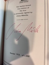 The Scar China Mieville Signed Numbered First Edition Leather Easton Pre... - $170.20