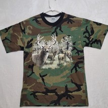 Camo T Shirt Men&#39;s M Medium Short Sleeve Casual Camouflage Sported - £14.18 GBP