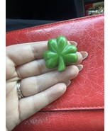 VINTAGE HALLMARK SHAMROCK PIN! 1  1/2 INCH. (ST PATRICKS DAY ) - $9.00