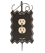 Classic Motifs Hand Painted Needle and Thread Single Outlet Cover - $28.52 CAD