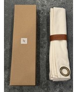 Nespresso Barista Towel New In Box Organic Cotton Metal Grommet Bar Mop - $16.82