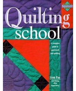 Quilting School by Ann Poe (1993, Hardcover) - $4.05 CAD