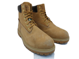 Timberland PRO Men&#39;s 6&quot; Direct Attach Steel Toe Work Boots Wheat Size 12W - £85.42 GBP