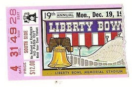 1977 Liberty Bowl ticket stub Nebraska North Carolina - £71.40 GBP