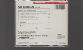 Langgaard Symphony No. 1 CD Fra Dybet Danish National Radio Choir 1ST Cl... - £15.25 GBP