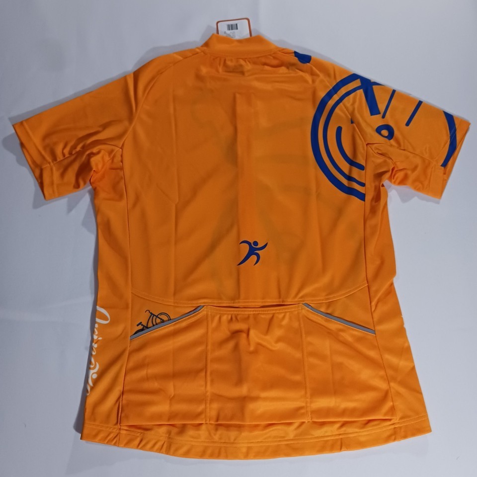 Vintage Orinoko Gear OWJ101 Cycling Jersey Size X-Large Yellow Full Zip NWT Item image 3