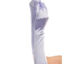 Purple Satin Gloves Mid Arm Length Evening Prom Dance Costume Lavender 8... - $13.85