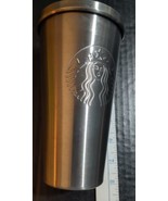 Starbucks 2015 Stainless Steel 16oz Cold Beverage Mermaid Tumbler W Lid ... - €11,11 EUR