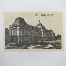 Postcard Brussels Belgium King&#39;s Hall Royal Palace Louis XVI Style Antique - £6.28 GBP