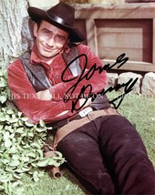James Drury The Virginian Signed Autograph 8x10 Rp Photo Hunk Sexy Dreamy Cowboy - £14.38 GBP