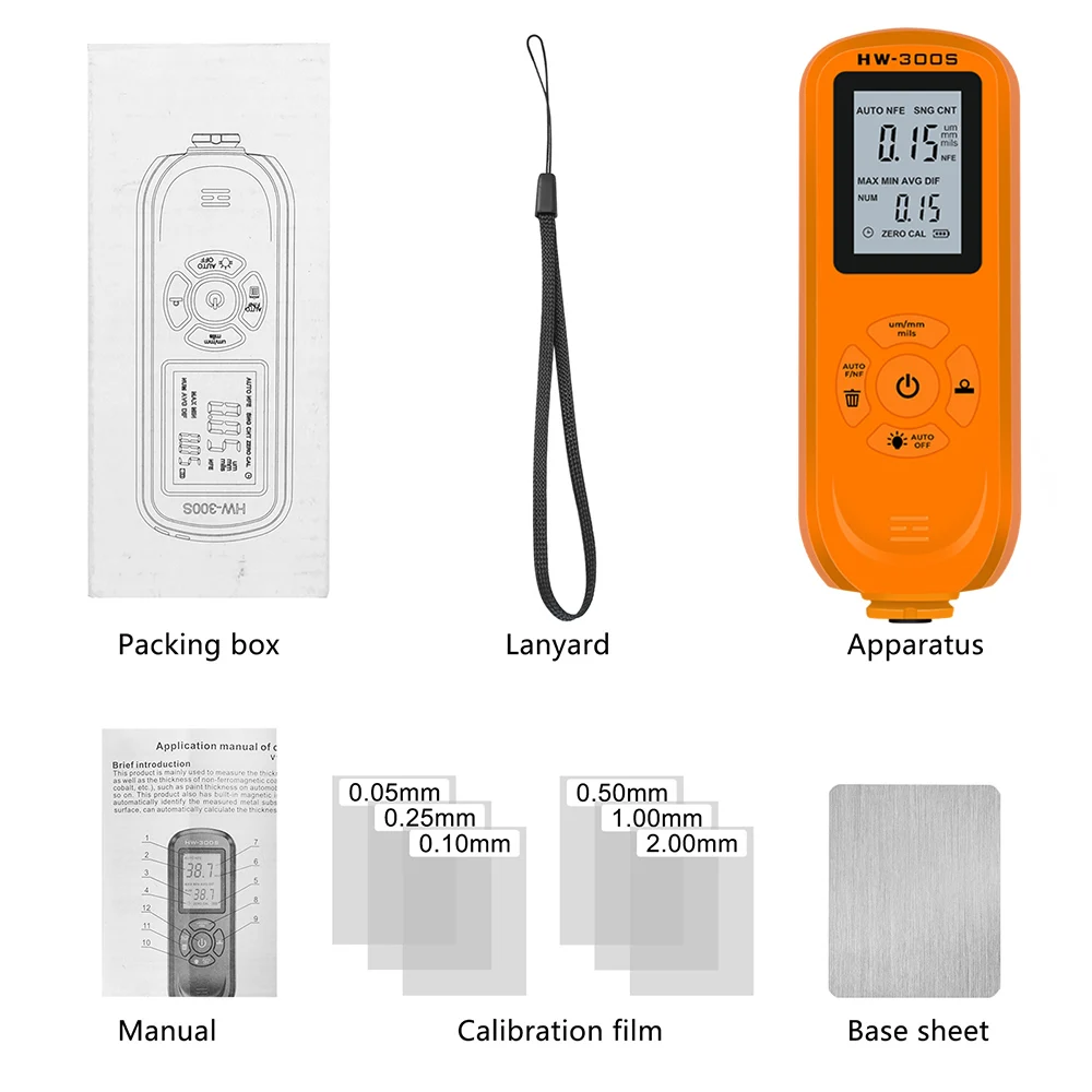 Precision Automobile Paint Film Thickness Gauge Car Coating Thickness Gauge Digi - $107.67