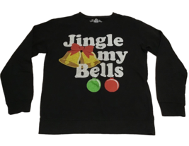 Jingle My Bells Ugly Christmas Sweatshirt Mens Sz Medium M Party Humor Unisex - £28.84 GBP