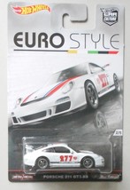 Porsche 911 GT3 Rs Hot Wheels Car Culture Euro Style Diecast 1:64 - £21.99 GBP