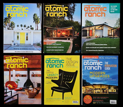 Atomic Ranch Magazine 2019 Complete Year 4 Issues 61 62 63 64 + Design &amp;... - $1,760.21 MXN