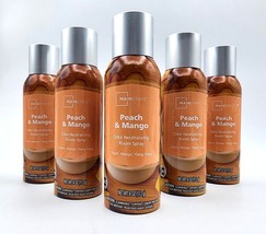 6 Mainstays Odor Neutralizing Room Spray PEACH &amp; MANGO  Ylang Air Freshe... - £19.95 GBP