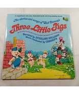 The Three Little Pigs - Walt Disney 1966 Vinyl Record LP Disneyland ST 3963 - £7.86 GBP