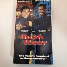 Rush Hour Jackie Chan Chris Tucker VHS tape - $9.59