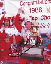 AUTOGRAPHED 1988 Bill Elliott #9 Coors Racing WINSTON CUP SERIES CHAMPIO... - $89.96