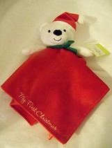 NWT Baby Starters Snuggle Buddy Christmas Bear by Rashti &amp; Rashti - £7.88 GBP