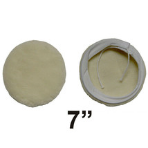 7&quot; Universal Fit Polishing Buffing Bonnet CHIW202 Reusable Padded Microf... - $130.29 MXN