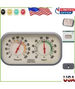 Multicolor Wall-Mountable Humidity Meter &amp; Indoor Thermometer - Precise ... - $438.26 MXN
