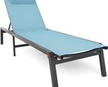 Chaise Lounge Chair Outdoor,Aluminum Patio Lounge Chairs,Foldable &amp; Asse... - $259.99