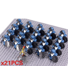 LOTR Mountain Dwarves Heavy Cobalt Army Set A 21 Minifigures Lot - $27.68