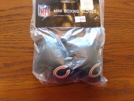 Chicago Bears NFL "Collectible" Black 4In. Mini Boxing Gloves by Fremont... - $6.68