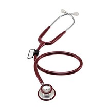 MDF Acoustica Deluxe Lightweight Dual Head Stethoscope - Burgundy (MDF74... - $65.00