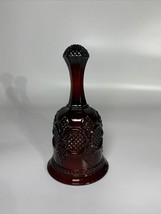Avon 1876 Cape Cod Collection Ruby Red Bell 6 3/4&quot; - $13.93