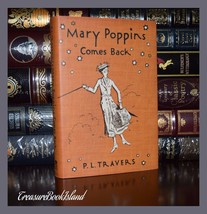 Mary Poppins Comes Back By  Travers  Illustrated Collectible Hardcover Classics - $24.68