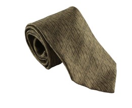 Bugatti Men&#39;s 100% Silk Italian Neck Tie Necktie Gray Grey Variegated Pa... - $11.30