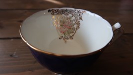 Rare Aynsley Flower Teacup Great Condition - $89.09