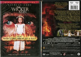 Wicker Man Dvd Ellen Burstyn Leelee Sobieski RATED/UNRATED Warner Video New - £3.95 GBP