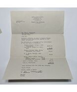 Parkersburg W Virginia Letter Moats Adams &amp; Moats Attorneys 1935 - $30.52