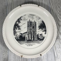 Vintage First Methodist Church Fort Worth Texas Collector Plate Lucille Piper - £11.68 GBP