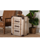 Tessa Matte Bronze 3-Drawer Cabinet - $315.71 CAD