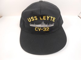 USS LEYTE CV-32 Richards Military Gifts Snapback Hat Cap - £11.01 GBP