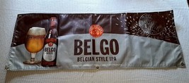 Belgo Belgium Style IPA Beer 57&quot; Vinyl Banner Sign - $29.00