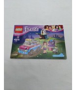 Lego Friends Olivia&#39;s Exploration Car Instruction Manual Only 41116 - $9.49 CAD