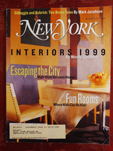 NEW YORK magazine March 22 1999 Interiors Design Wendy Goodman Eric Breindel - £12.44 GBP