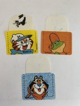 (3) Vintage 1979 Kellogg Iron-On Patches Tony the Tiger, Tony Jr, Honey ... - £39.56 GBP