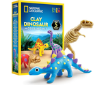 Clay Dinosaur Arts &amp; Crafts Kit - Dinosaur Air Dry Clay for Kids  - £18.92 GBP