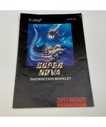 Super Nova (Super Nintendo SNES) Authentic OEM Instruction MANUAL ONLY -... - $24.73