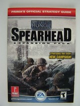 Medal of Honor: Allied Assault Spearhead Prima&#39;s Official Strategy Guide Book - £6.22 GBP