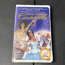 Rare Cinderella Rodgers &amp; Hammerstein&#39;s VHS 1997 Whitney Houston &amp; Brand... - £4.66 GBP